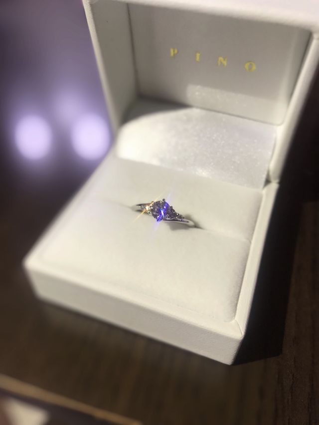 0.5カラットの指輪