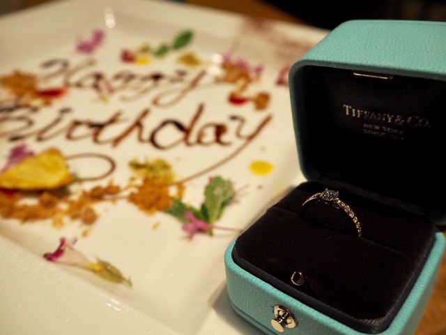 誕生日にサプライズでもらいました