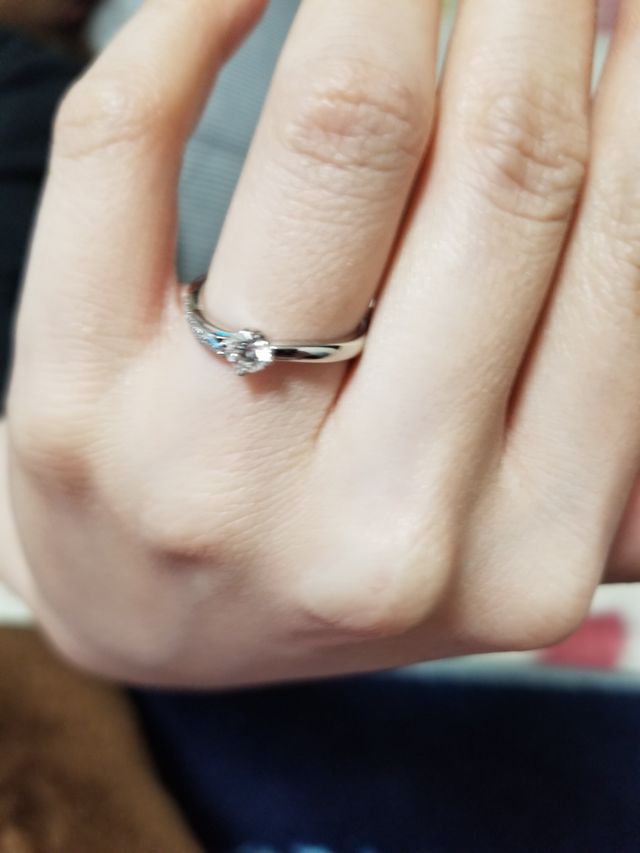 少し大きめのサイズで購入。ちゃんと着けられてよかったw