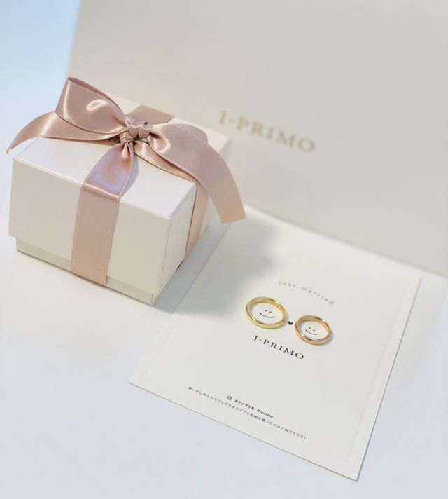 二人の指輪でニコちゃんができるようになってて可愛いです♡