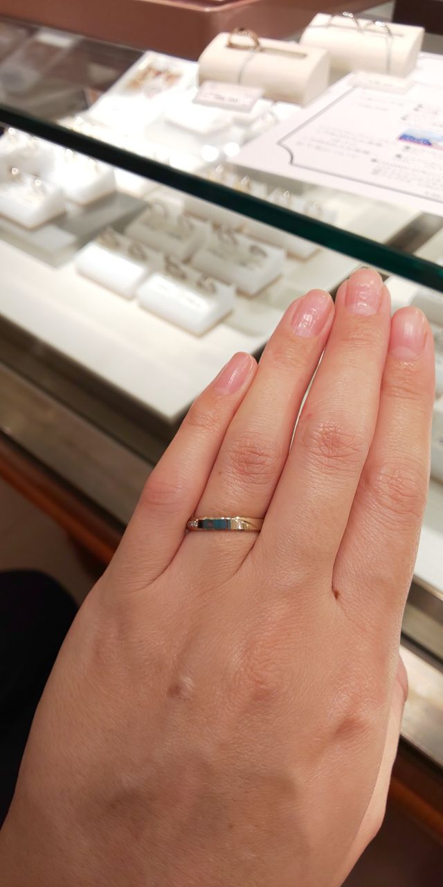 色々試着することができました