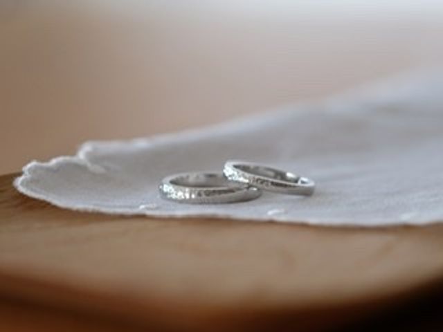 世界に１つしかない2人だけのmarriage ring♡