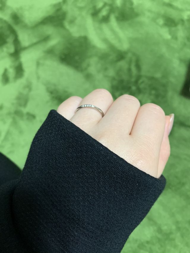 着用写真です。