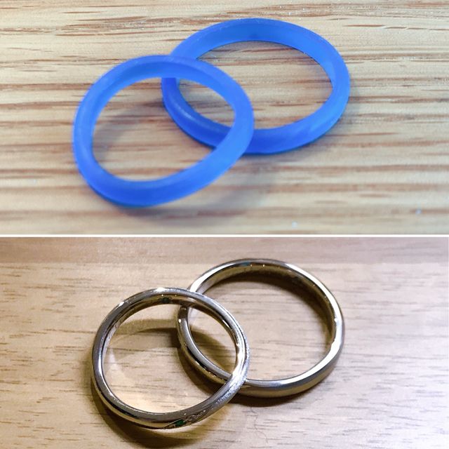 加工前加工後の比較です。