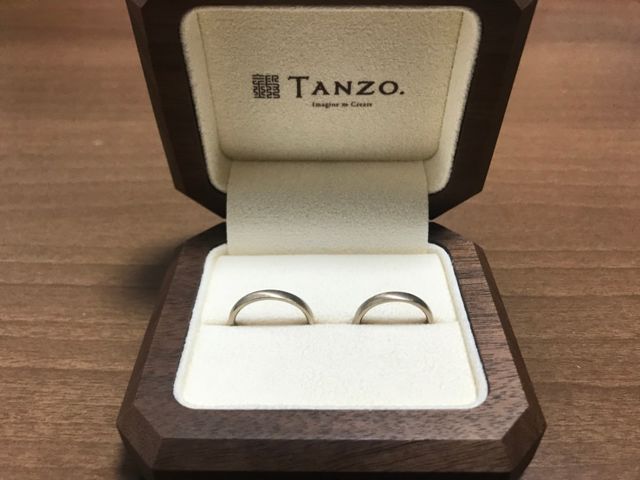 指輪の完成したもの