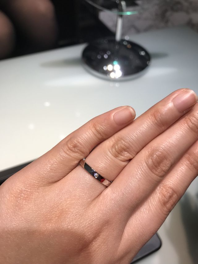 カットのデザインが素敵でした