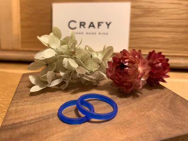 完成する前です。
これを削って型をつくりました。