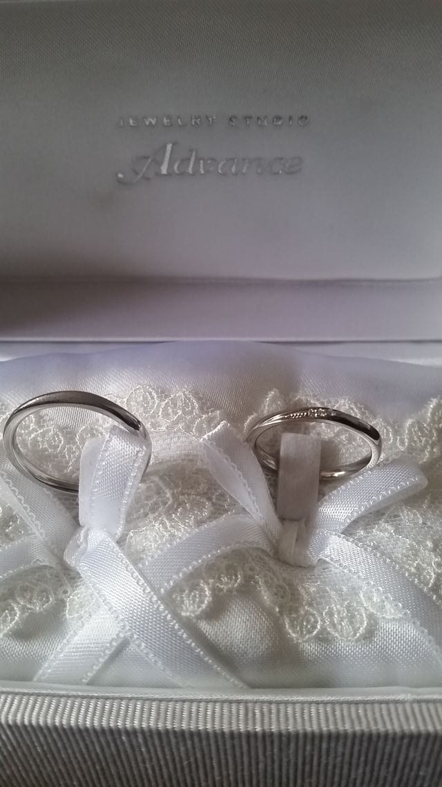 かわいいリングピローに入れて貰えてたので嬉しいです。