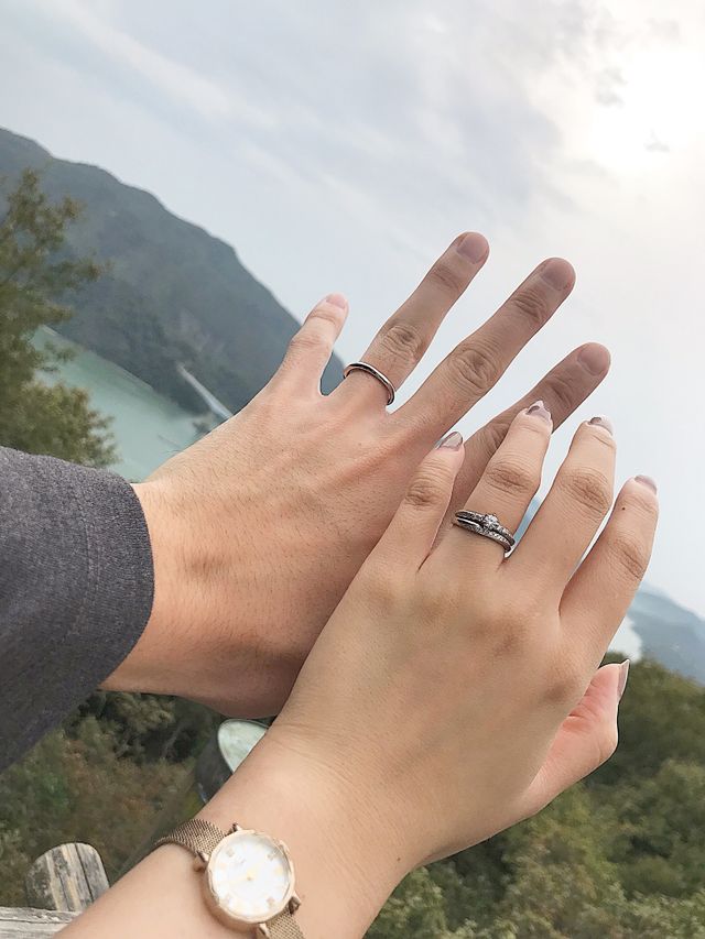 重ね付けできます