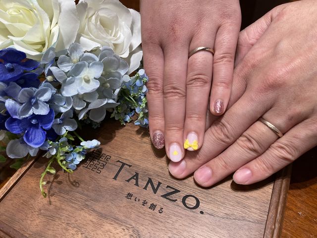 完成の記念に、店長さんが撮影して下さいました。