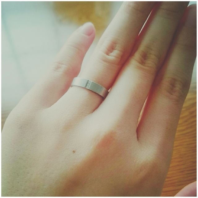 主人とはサイズ違いです。