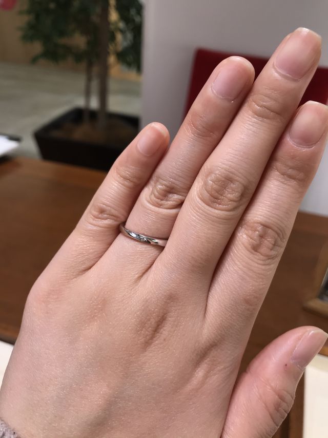 上品な手元になると思います。