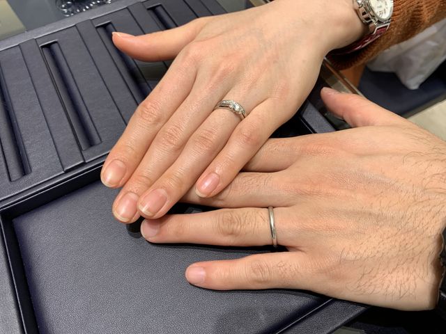結婚指輪と婚約指輪をロイヤルアッシャーに決めました！！