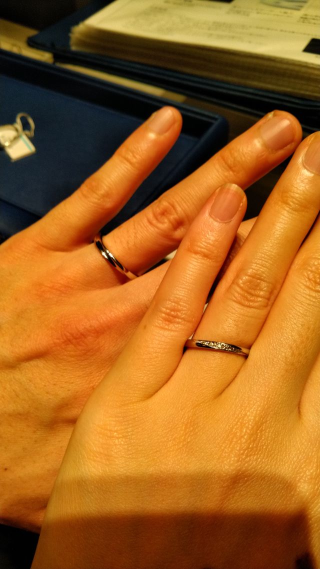 結婚指輪 bouquet