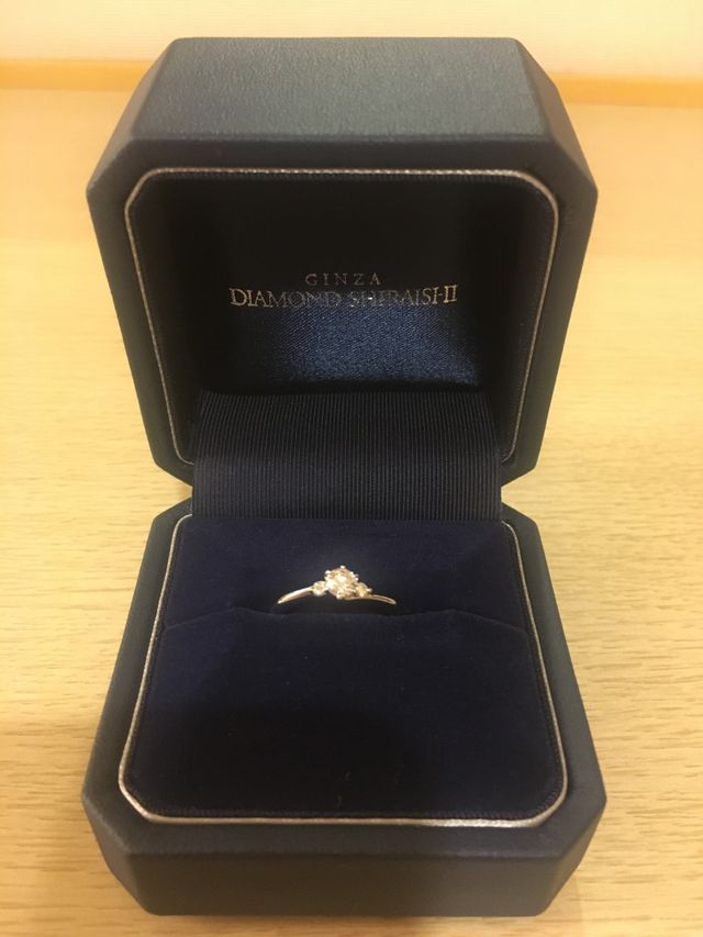 輝きまでしっかり写るリングで感動！
