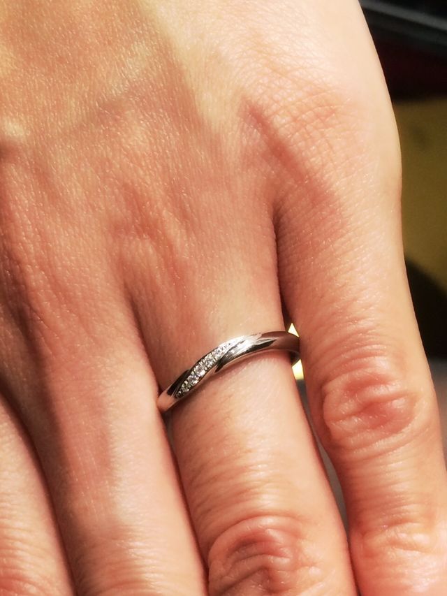 ピントがズレちゃいました。遠目からも綺麗でした。