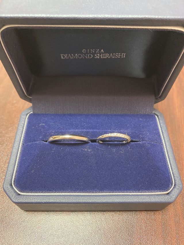銀座ダイヤモンドシライシで購入