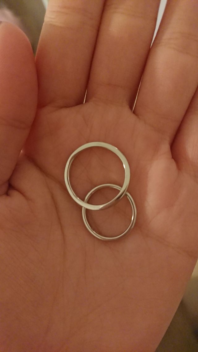 とてもシンプルな物を選びました。