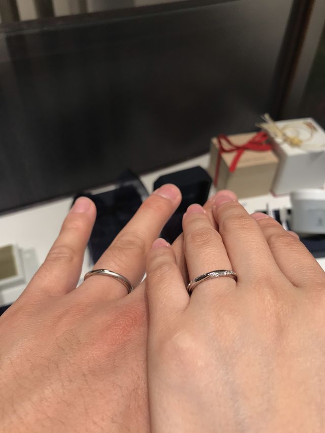 購入して受け取った時に記念に撮った写真です。