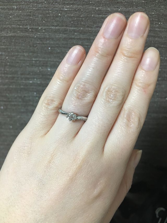 着用時の写真。