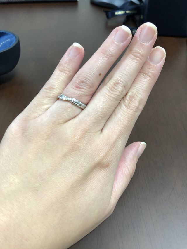 クロスのデザインがおしゃれ