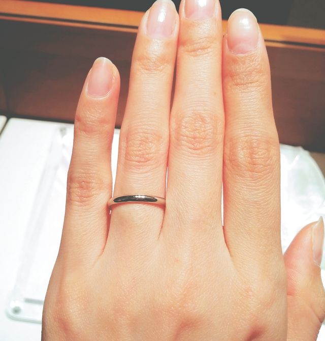 銀座ダイヤモンドシライシのアノリューを試着しました。