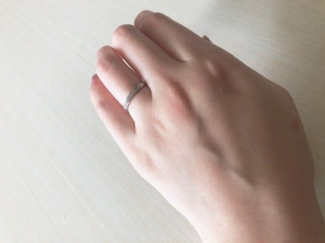 実際に着用している写真です。