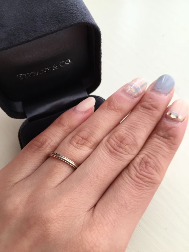 とても線が細いので普段着けていても気になりません。