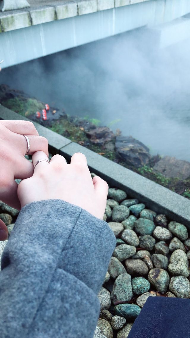 入籍指輪。入籍日が刻印されています。着用感を試せます。