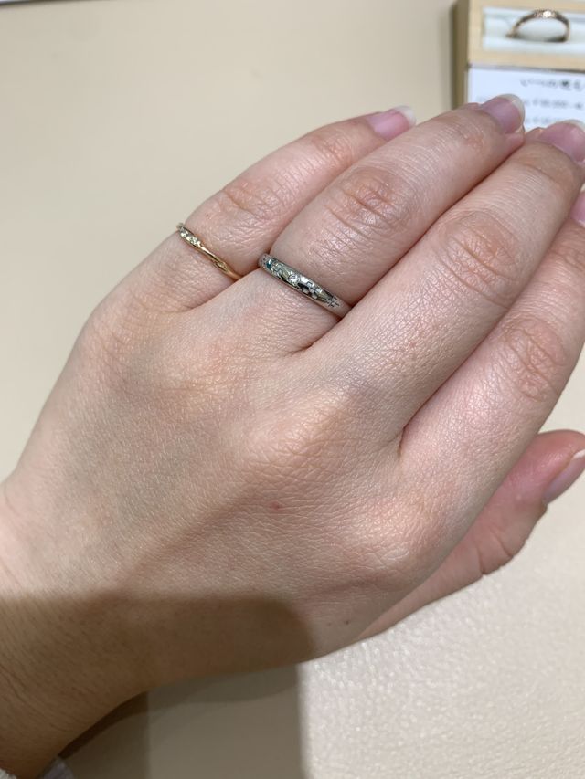 私たちが選んだ琉球のリングです(^^)