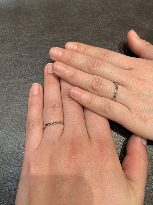 初めて着用をしました。すごく手に馴染みました！