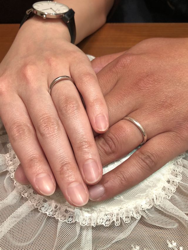 付け心地の良いリングに初めて出会いました！