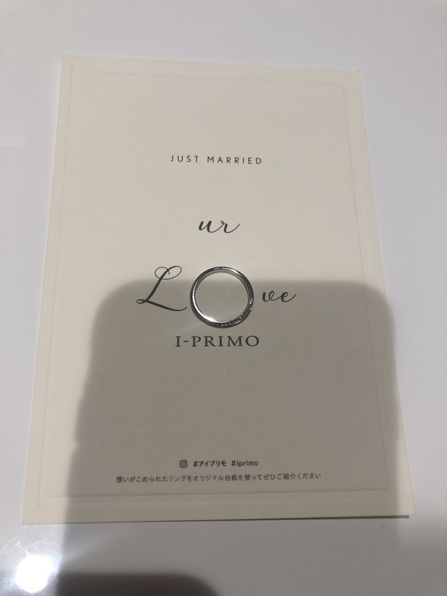 写真用の台紙もプレゼントしてもらいました