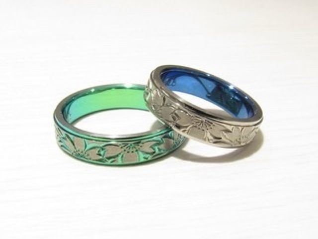 フルブロッサムの彫りをヨシノの土台に入れるアレンジ。