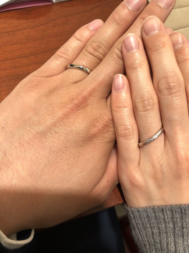結婚指輪のペアリング