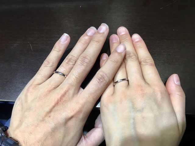 左が男性、右が女性用です。