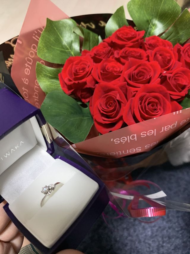 俄「茜」　エンゲージリング