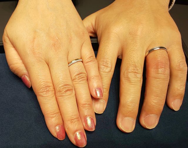 優しい心、と言う名前のついたペアリングです。