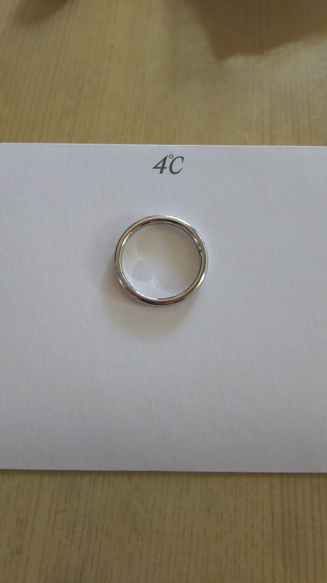4℃ブライダルで結婚指輪を購入しました。