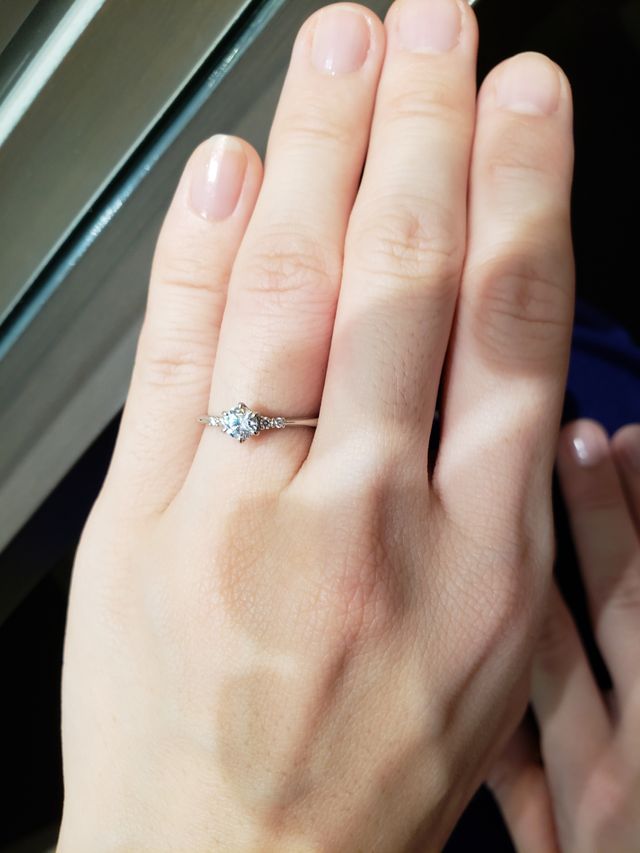 オリオン婚約指輪