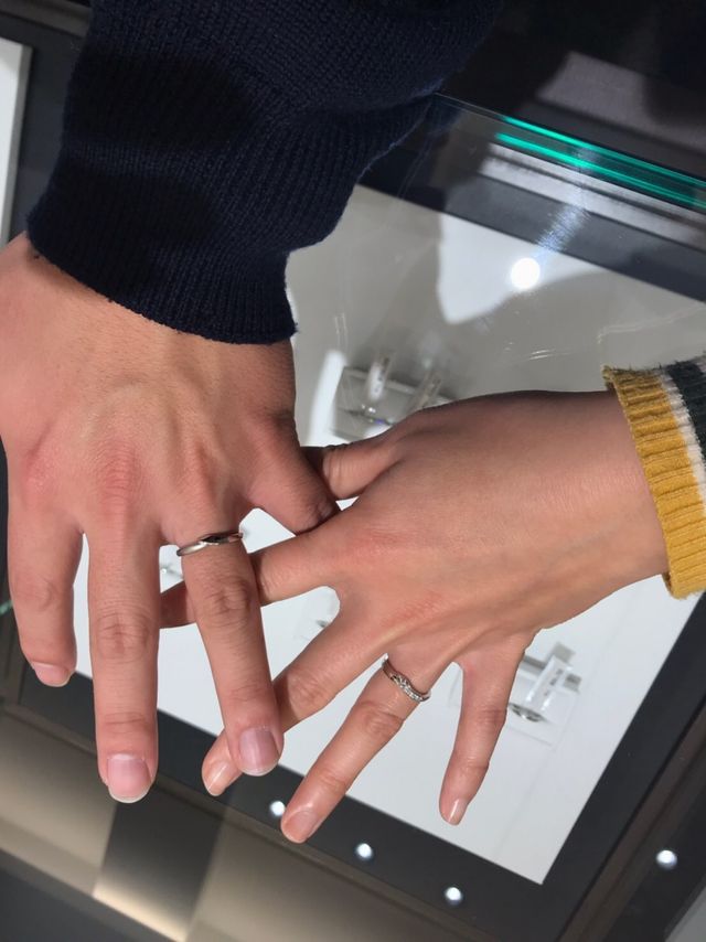 お店で購入時取りました♡