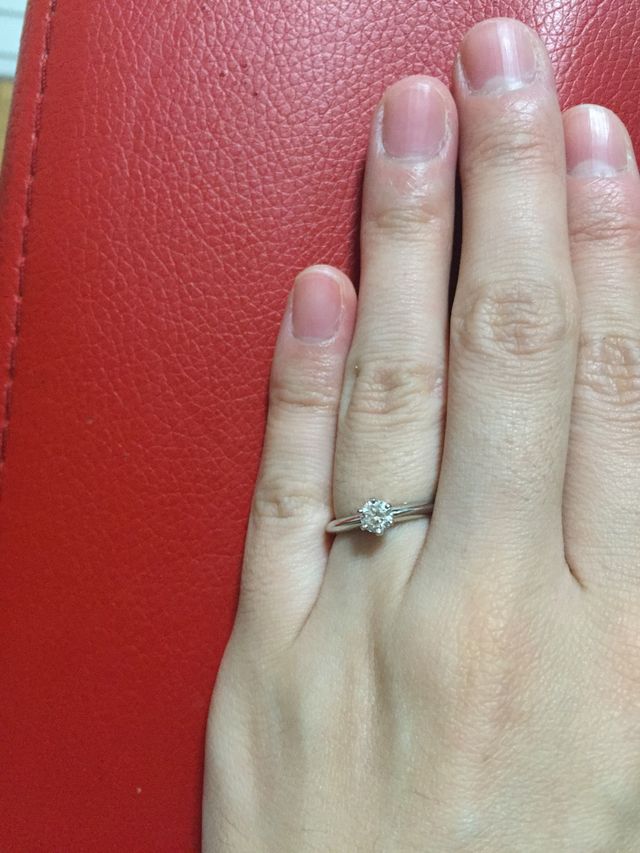 5年ほどまえに購入したティファニーのソルティアリングです。