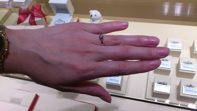 試着させてもらいました