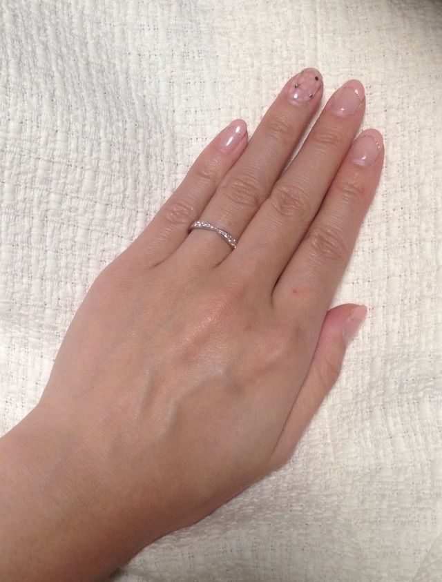 リボンの様なデザインが気に入っています。