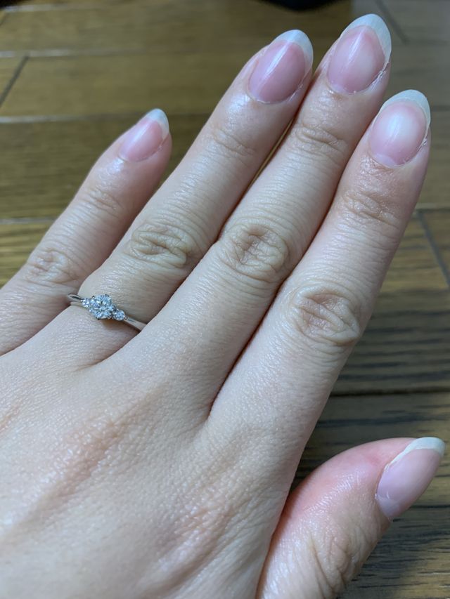 ダイヤモンドの輝きが素晴らしかったです