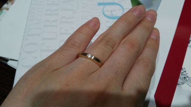 試着させてもらいました