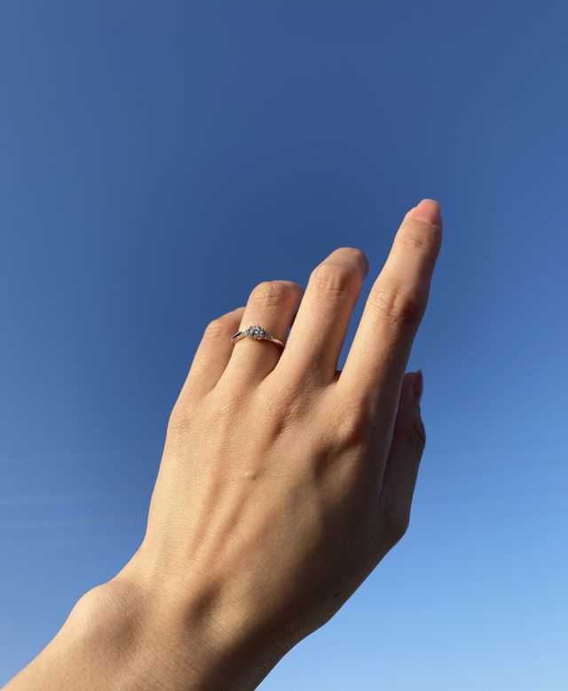 キラキラ輝き、とても綺麗です