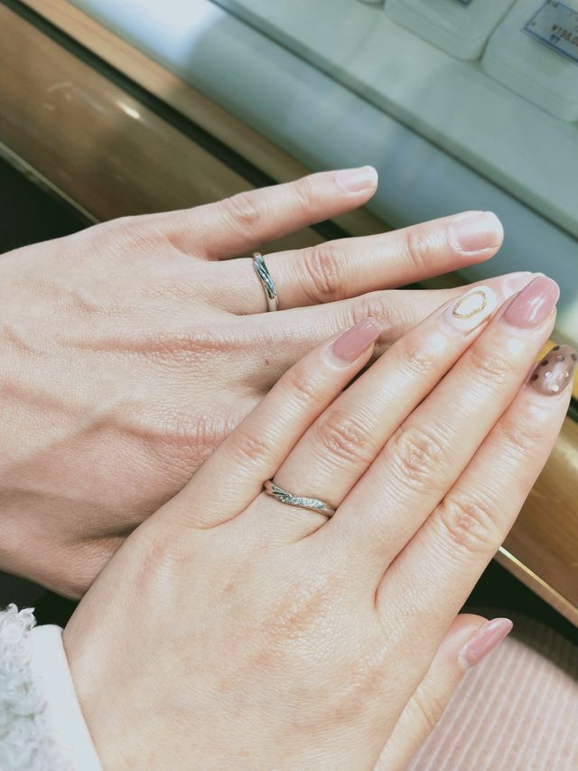 受け取り後すぐにつけてみました。