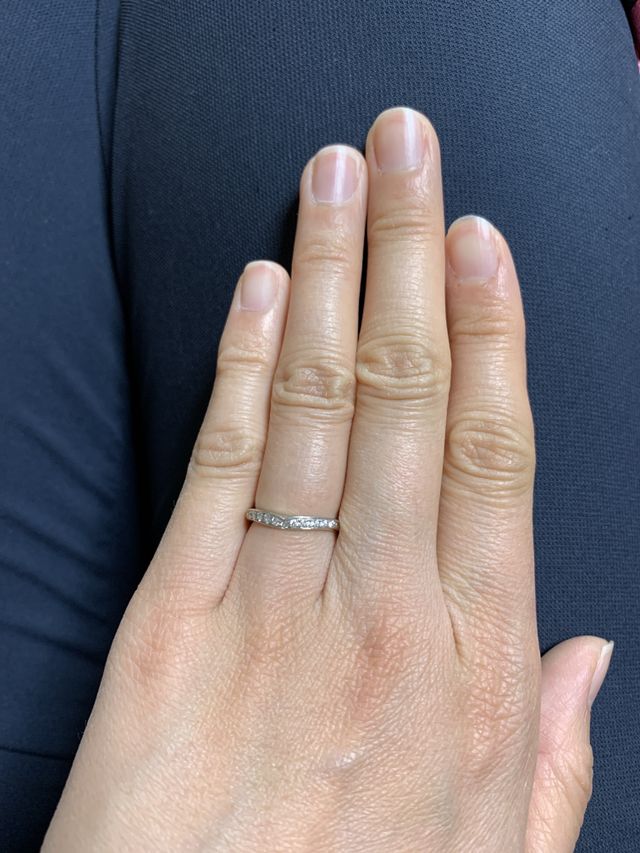 指が細長く見える！毎日手元が輝いていてテンションが上がります