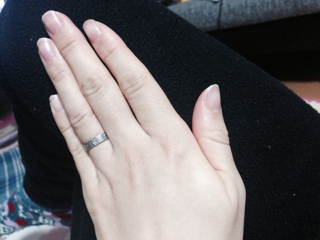 カルティエのミニラブリング